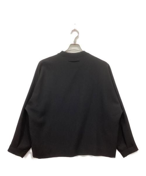 D.O UNITED ARROWS（ディーオー ユナイテッドアローズ）D.O UNITED ARROWS (ディーオー ユナイテッドアローズ) DOLMAN L/SL CREW ブラック サイズ:Mの古着・服飾アイテム