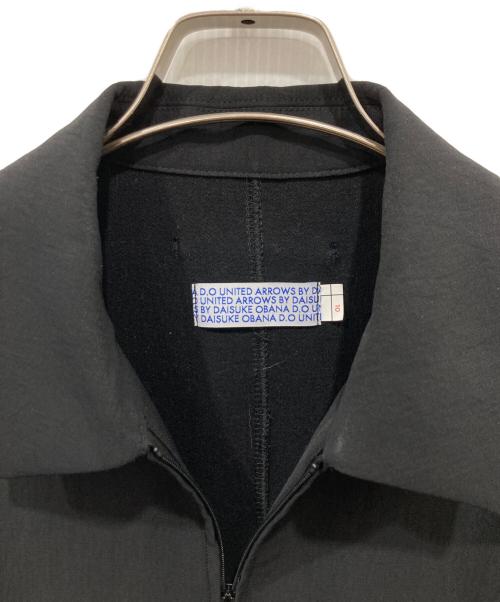 D.O UNITED ARROWS BY DAISUKE OBANA（ディーオーユナイテッドアローズバイダイスケオバナ）D.O UNITED ARROWS BY DAISUKE OBANA (ディーオーユナイテッドアローズバイダイスケオバナ) D/SL ZIP JACKET ブラック サイズ:Mの古着・服飾アイテム