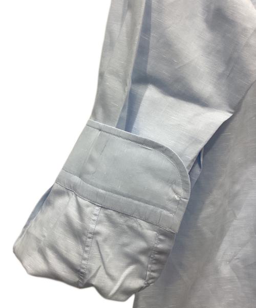 BEAMS F（ビームスエフ）BEAMS F (ビームスエフ) ORIAN (オリアン) 長袖シャツ ブルー サイズ:43/17の古着・服飾アイテム