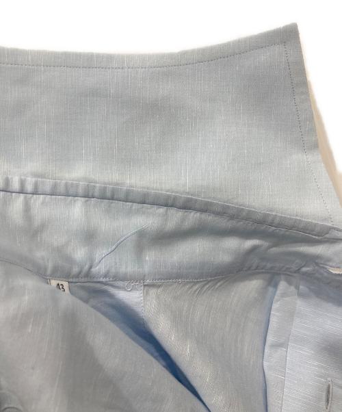 BEAMS F（ビームスエフ）BEAMS F (ビームスエフ) ORIAN (オリアン) 長袖シャツ ブルー サイズ:43/17の古着・服飾アイテム
