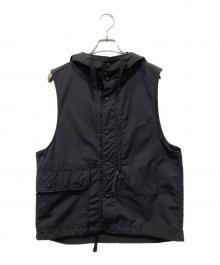 Engineered Garments（エンジニアド ガーメンツ）の古着「フーデッドベスト」｜ブラック