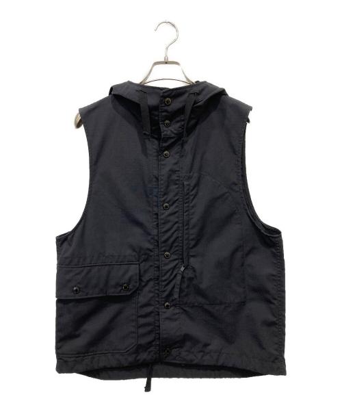 Engineered Garments（エンジニアド ガーメンツ）Engineered Garments (エンジニアド ガーメンツ) フーデッドベスト ブラック サイズ:Mの古着・服飾アイテム
