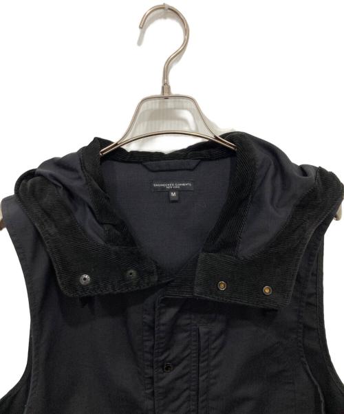 Engineered Garments（エンジニアド ガーメンツ）Engineered Garments (エンジニアド ガーメンツ) フーデッドベスト ブラック サイズ:Mの古着・服飾アイテム