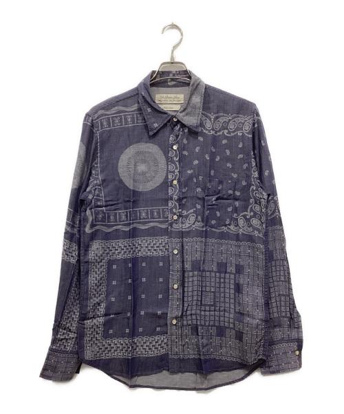 REMI RELIEF（レミレリーフ）REMI RELIEF (レミレリーフ) バンダナシャツ インディゴ サイズ:Mの古着・服飾アイテム