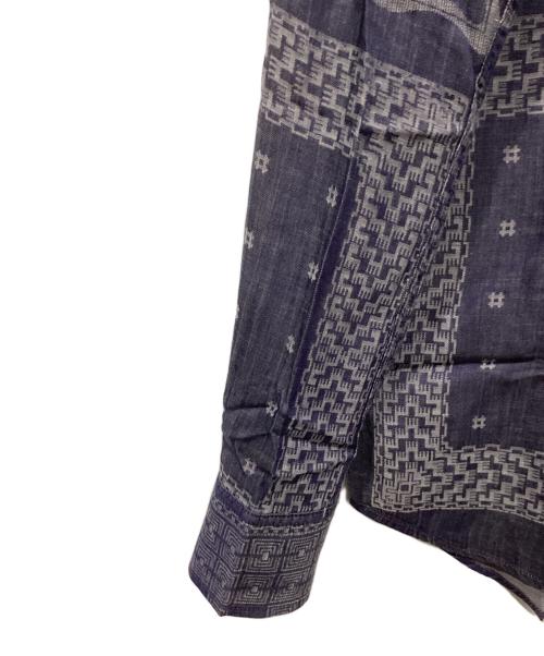 REMI RELIEF（レミレリーフ）REMI RELIEF (レミレリーフ) バンダナシャツ インディゴ サイズ:Mの古着・服飾アイテム