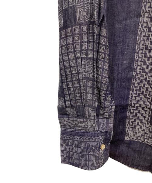 REMI RELIEF（レミレリーフ）REMI RELIEF (レミレリーフ) バンダナシャツ インディゴ サイズ:Mの古着・服飾アイテム