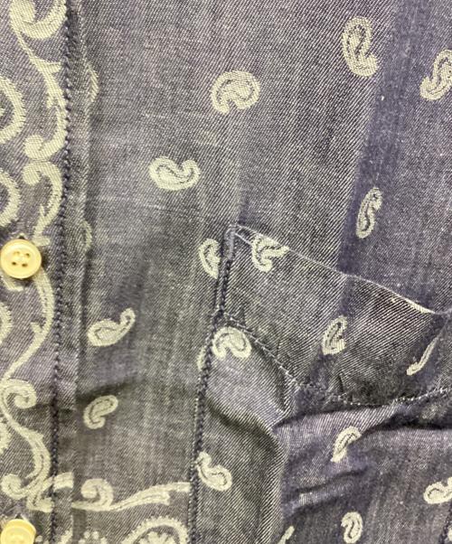 REMI RELIEF（レミレリーフ）REMI RELIEF (レミレリーフ) バンダナシャツ インディゴ サイズ:Mの古着・服飾アイテム