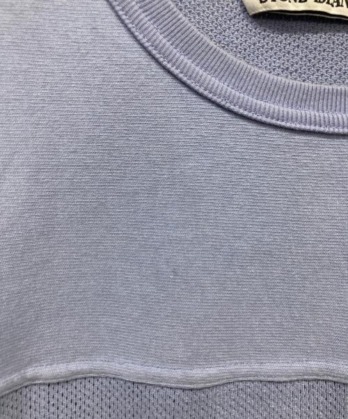 STONE ISLAND（ストーンアイランド）STONE ISLAND (ストーンアイランド) 半袖カットソー ブルー サイズ:Lの古着・服飾アイテム