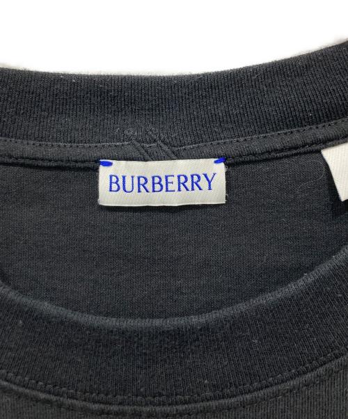 BURBERRY（バーバリー）BURBERRY (バーバリー) Knight Hardware ロングスリーブカットソー ブラック サイズ:Lの古着・服飾アイテム