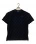 LOUIS VUITTON（ルイ ヴィトン）の古着「ダミエフレンチテリーコットンTシャツ」｜ブラック