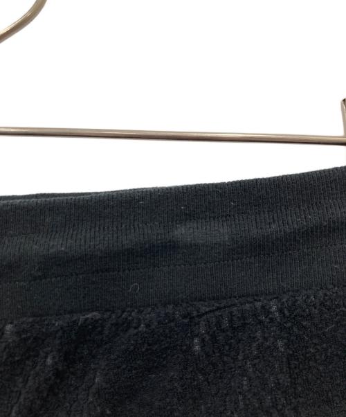 LOUIS VUITTON（ルイ ヴィトン）LOUIS VUITTON (ルイ ヴィトン) ダミエフレンチテリー コットンショーツ ブラック サイズ:Lの古着・服飾アイテム