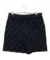 LOUIS VUITTON (ルイ ヴィトン) ダミエフレンチテリー コットンショーツ ブラック サイズ:L：42000円