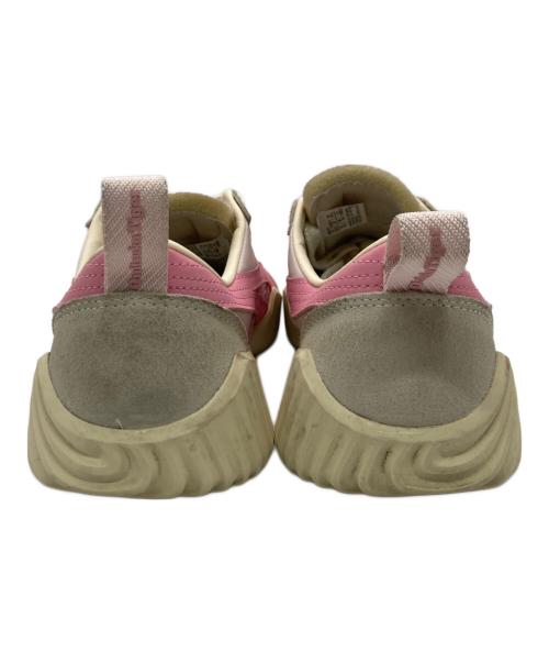 Onitsuka Tiger（オニツカタイガー）Onitsuka Tiger (オニツカタイガー) ACROMOUNT ベージュ×ピンク サイズ:23ｃｍの古着・服飾アイテム