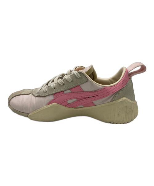 Onitsuka Tiger（オニツカタイガー）Onitsuka Tiger (オニツカタイガー) ACROMOUNT ベージュ×ピンク サイズ:23ｃｍの古着・服飾アイテム