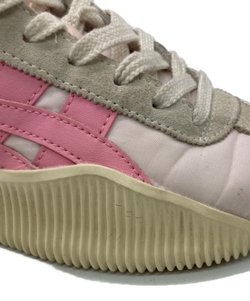 Onitsuka Tiger（オニツカタイガー）Onitsuka Tiger (オニツカタイガー) ACROMOUNT ベージュ×ピンク サイズ:23ｃｍの古着・服飾アイテム