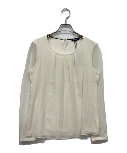 BURBERRY LONDON（バーバリーロンドン）BURBERRY LONDON (バーバリーロンドン) 切替ブラウス アイボリー サイズ:1の古着・服飾アイテム