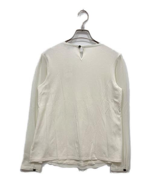 BURBERRY LONDON（バーバリーロンドン）BURBERRY LONDON (バーバリーロンドン) 切替ブラウス アイボリー サイズ:1の古着・服飾アイテム