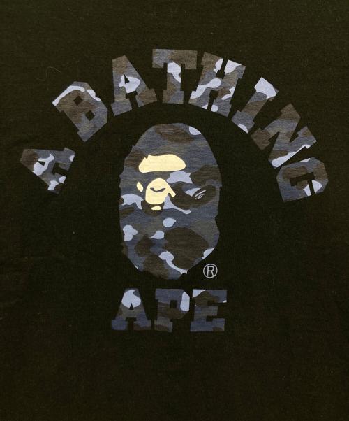 BAPE BY A BATHING APE（ベイプバイアベイシングエイプ）BAPE BY A BATHING APE (ベイプバイアベイシングエイプ) プリントTシャツ ブラック サイズ:Mの古着・服飾アイテム