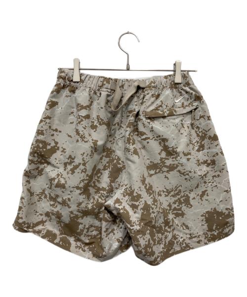 NIKE ACG（ナイキエーシージー）NIKE ACG (ナイキエーシージー) TRAIL SHORT AOP グレー×ブラウン サイズ:Sの古着・服飾アイテム