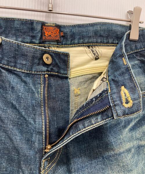 CALEE（キャリー）CALEE (キャリー) セルビッチデニムパンツ インディゴ サイズ:W34の古着・服飾アイテム