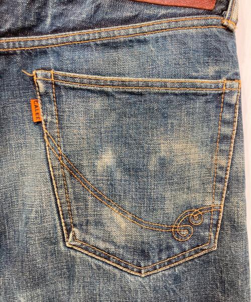 CALEE（キャリー）CALEE (キャリー) セルビッチデニムパンツ インディゴ サイズ:W34の古着・服飾アイテム