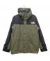 THE NORTH FACE（ザ ノース フェイス）の古着「Mountain Light Jacket / マウンテンライトジャケット」｜カーキ×ブラック