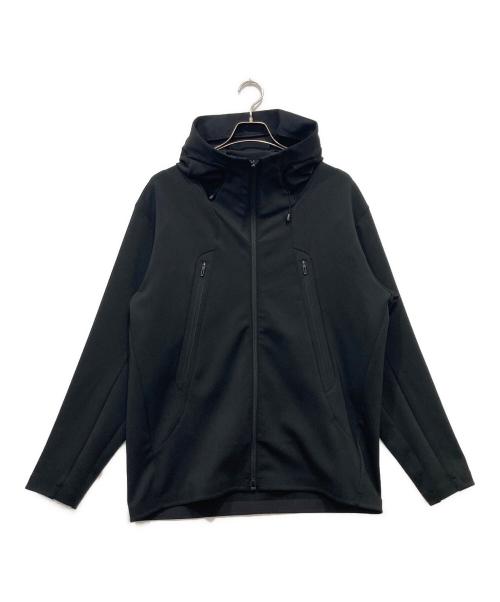 DESCENTE ALLTERRAIN（デザイント オルテライン）DESCENTE ALLTERRAIN (デザイント オルテライン) ソフトシェルジャケット / フーデッドジャケット ブラック サイズ:Lの古着・服飾アイテム