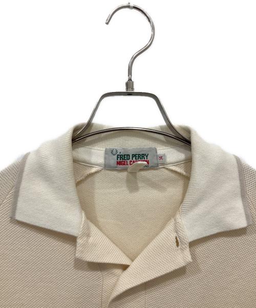FRED PERRY（フレッドペリー）FRED PERRY (フレッドペリー) NIGEL CABOURN (ナイジェルケーボン) ポロシャツ アイボリー サイズ:Mの古着・服飾アイテム