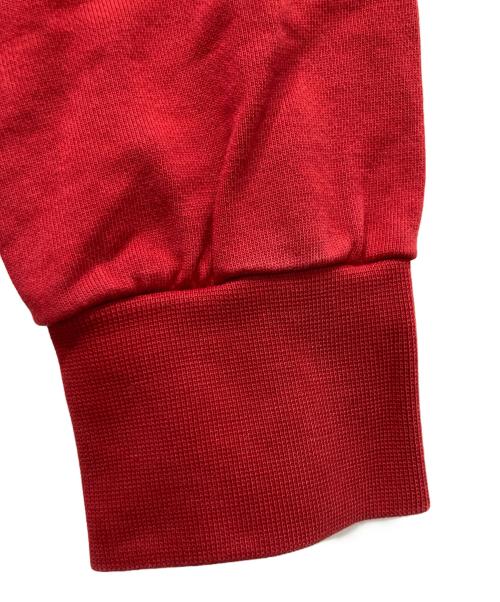 Vivienne Westwood man（ヴィヴィアン ウェストウッド マン）Vivienne Westwood man (ヴィヴィアン ウェストウッド マン) オーブロゴ刺繍スウェット レッド サイズ:XLの古着・服飾アイテム