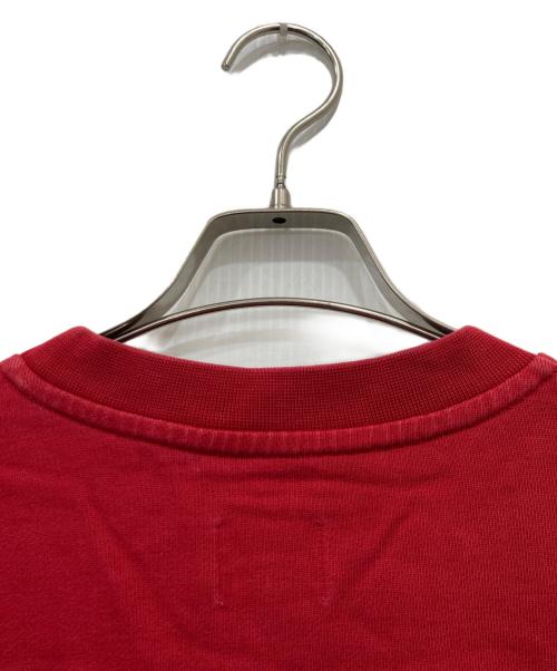 Vivienne Westwood man（ヴィヴィアン ウェストウッド マン）Vivienne Westwood man (ヴィヴィアン ウェストウッド マン) オーブロゴ刺繍スウェット レッド サイズ:XLの古着・服飾アイテム