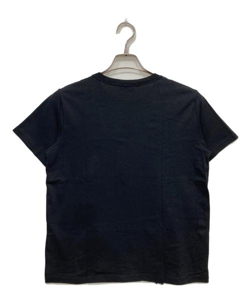 RED VALENTINO（レッドヴァレンティノ）RED VALENTINO (レッドヴァレンティノ) フリルカットソー ブラック サイズ:Mの古着・服飾アイテム