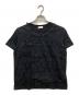 RED VALENTINO（レッドヴァレンティノ）の古着「フリルカットソー」｜ブラック
