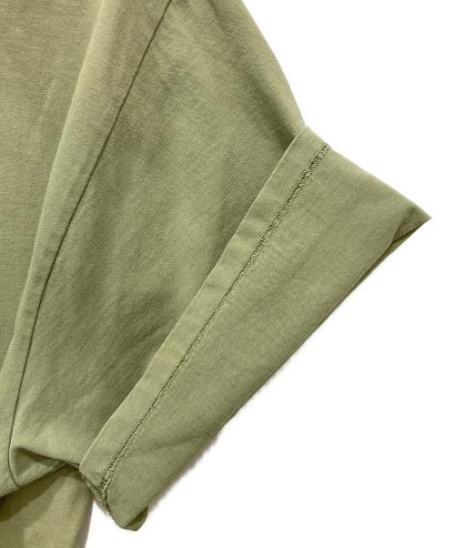 stussy（ステューシー）stussy (ステューシー) アーチロゴプリントTシャツ グリーン サイズ:XLの古着・服飾アイテム