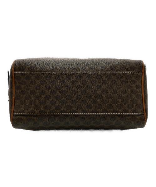 CELINE（セリーヌ）CELINE (セリーヌ) マカダム ミニボストンバッグ ブラウンの古着・服飾アイテム