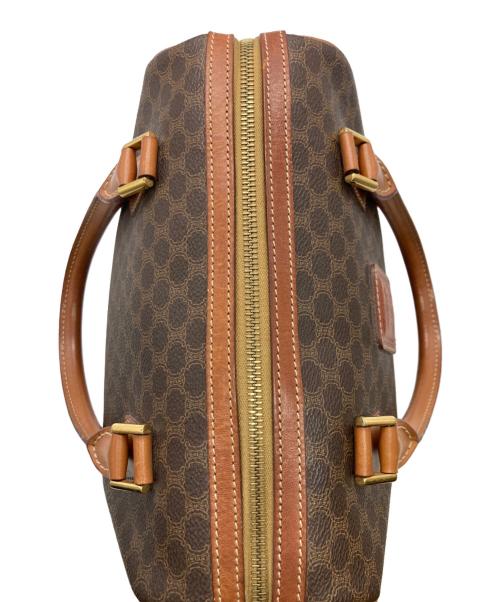 CELINE（セリーヌ）CELINE (セリーヌ) マカダム ミニボストンバッグ ブラウンの古着・服飾アイテム