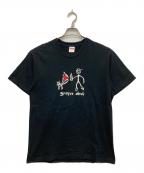 SUPREME×SPITFIRE WHEELSシュプリーム×スピットファイヤーウィル）の古着「Spitfire Cat Tee」｜ブラック