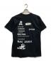 Supreme (シュプリーム) No More Shit Tee ブラック サイズ:M：6000円