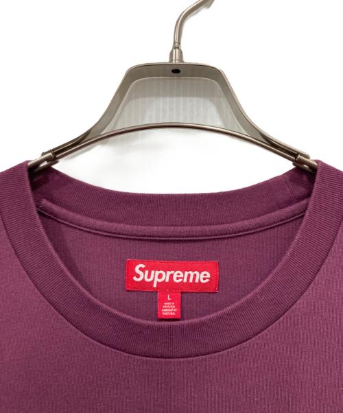 SUPREME（シュプリーム）Supreme (シュプリーム) High Density Small Box S/S Top パープル サイズ:Lの古着・服飾アイテム