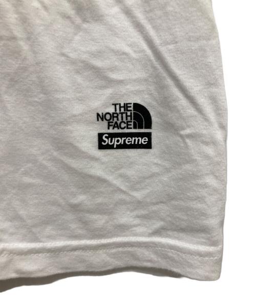 SUPREME（シュプリーム）Supreme (シュプリーム) THE NORTH FACE (ザ ノース フェイス) S/S Top ホワイト サイズ:Lの古着・服飾アイテム