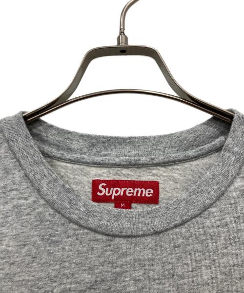 SUPREME（シュプリーム）Supreme (シュプリーム) Collegiate S/S Top グレー サイズ:Mの古着・服飾アイテム