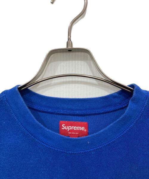 SUPREME（シュプリーム）Supreme (シュプリーム) Terry Pocket Tee ブルー サイズ:Sの古着・服飾アイテム