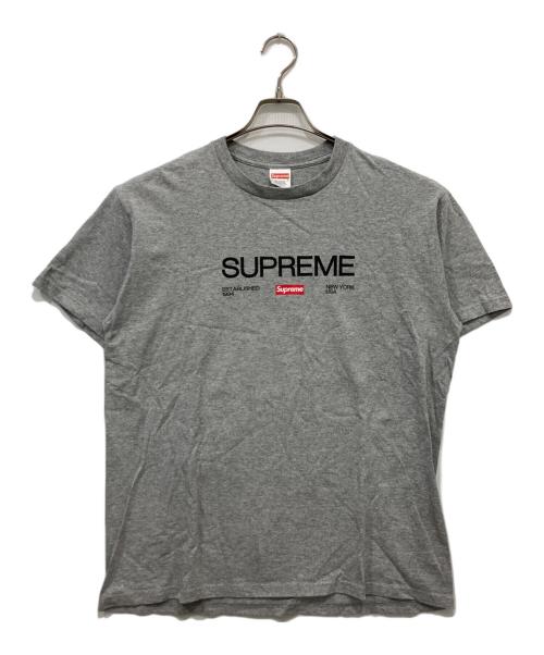 SUPREME（シュプリーム）Supreme (シュプリーム) Est. 1994 Tee グレー サイズ:Mの古着・服飾アイテム