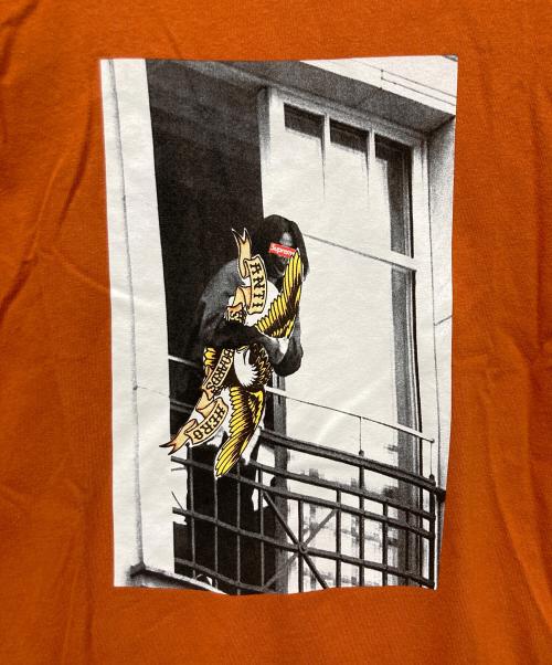 SUPREME（シュプリーム）Supreme (シュプリーム) ANTIHERO (アンタイヒーロー) Balcony Tee オレンジ サイズ:Mの古着・服飾アイテム