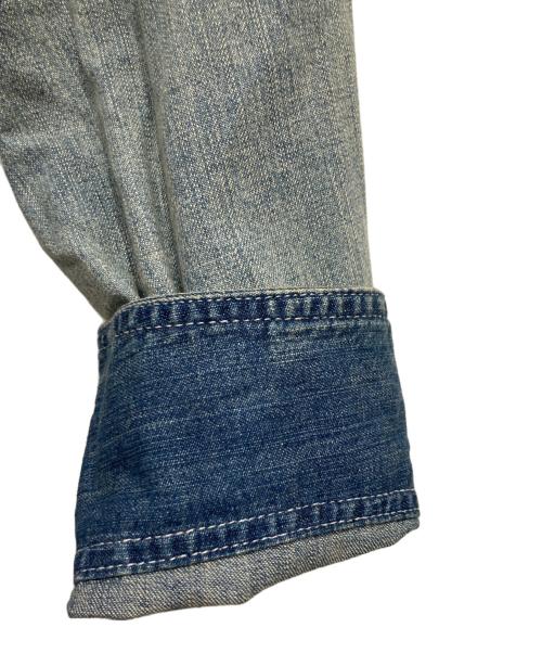 HOUSTON（ヒューストン）HOUSTON (ヒューストン) USAコットンデニムカバーオール インディゴ サイズ:42Rの古着・服飾アイテム