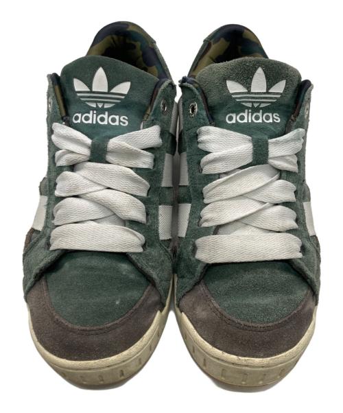adidas（アディダス）adidas (アディダス) A BATHING APE (アベイシングエイプ) Lawsuit N BAPE 1st Camo グリーン サイズ:27の古着・服飾アイテム