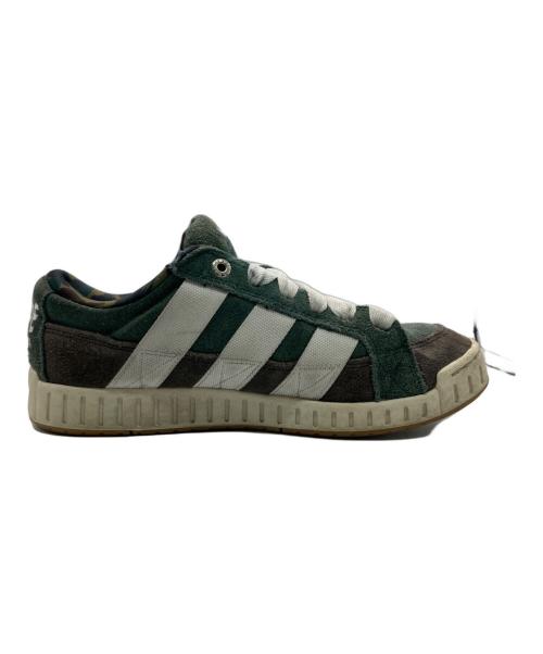 adidas（アディダス）adidas (アディダス) A BATHING APE (アベイシングエイプ) Lawsuit N BAPE 1st Camo グリーン サイズ:27の古着・服飾アイテム