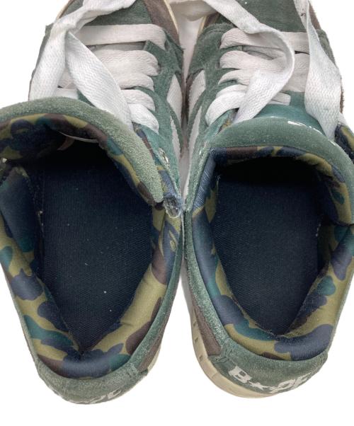 adidas（アディダス）adidas (アディダス) A BATHING APE (アベイシングエイプ) Lawsuit N BAPE 1st Camo グリーン サイズ:27の古着・服飾アイテム