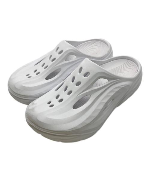 HOKAONEONE（ホカオネオネ）HOKAONEONE (ホカオネオネ) ORA RECOVERY MULE/オラ ミュール ホワイト サイズ:M9の古着・服飾アイテム
