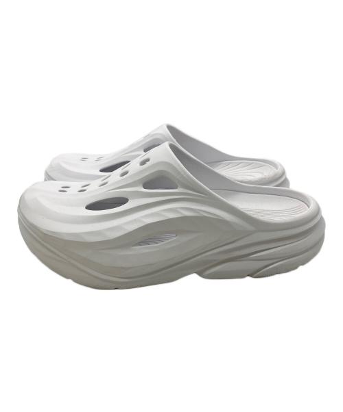HOKAONEONE（ホカオネオネ）HOKAONEONE (ホカオネオネ) ORA RECOVERY MULE/オラ ミュール ホワイト サイズ:M9の古着・服飾アイテム