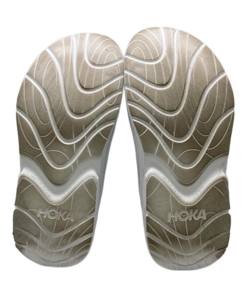 HOKAONEONE（ホカオネオネ）HOKAONEONE (ホカオネオネ) ORA RECOVERY MULE/オラ ミュール ホワイト サイズ:M9の古着・服飾アイテム